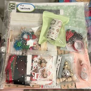 Christmas Junk Journaling/Scrapbooking Lot #7